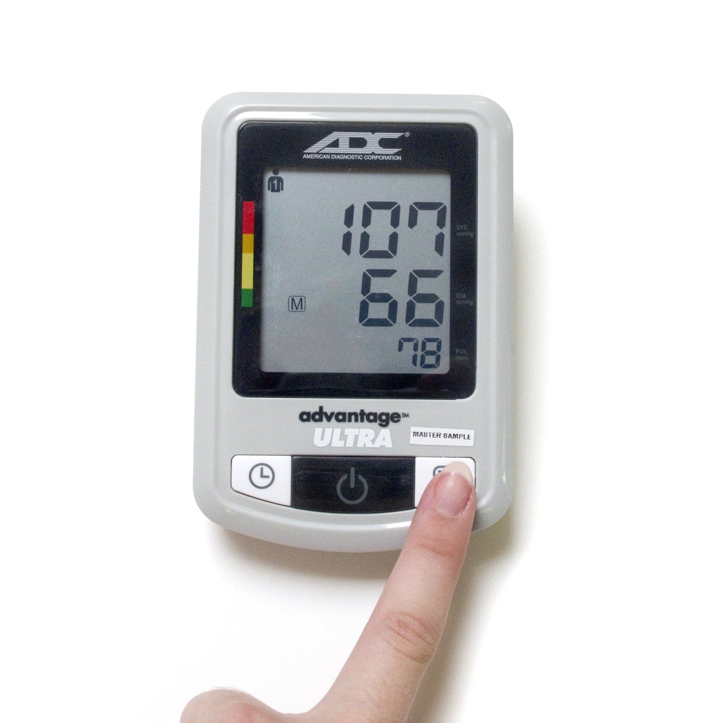 Home Automatic Digital Blood Pressure Monitor Advantage™ 6021N Series Small Adult Cuff Nylon Cuff 17 - 22 cm Desk Model