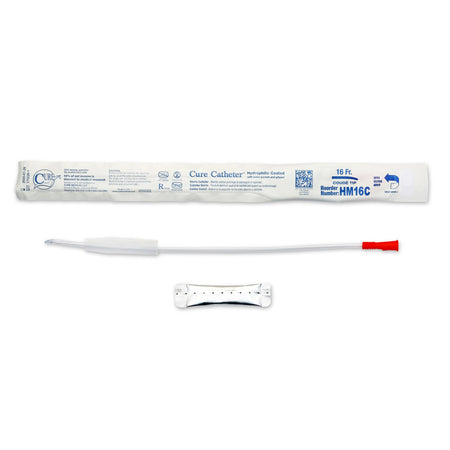 ConvaTec HM16C Hydrophillic Cure Catheter for Men, 16 Fr., Coude
