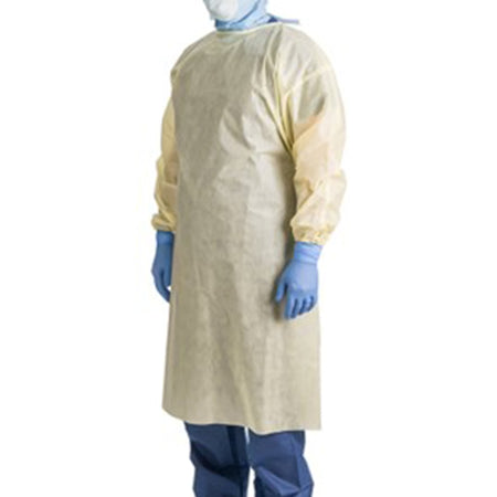 Aspen Surgical Products 51177 Percept Full Coverage Isolation Gown, Large