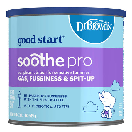 Perrigo Direct Inc LPB50003 Infant Formula Dr. Brown's good start soothe pro Unflavored 19.4 oz. Can Powder