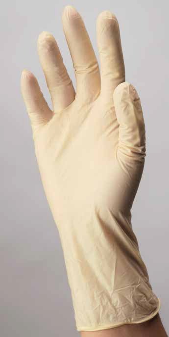 Cardinal 8883DOTP Esteem Stretch Vinyl Exam Glove, Large, Cream