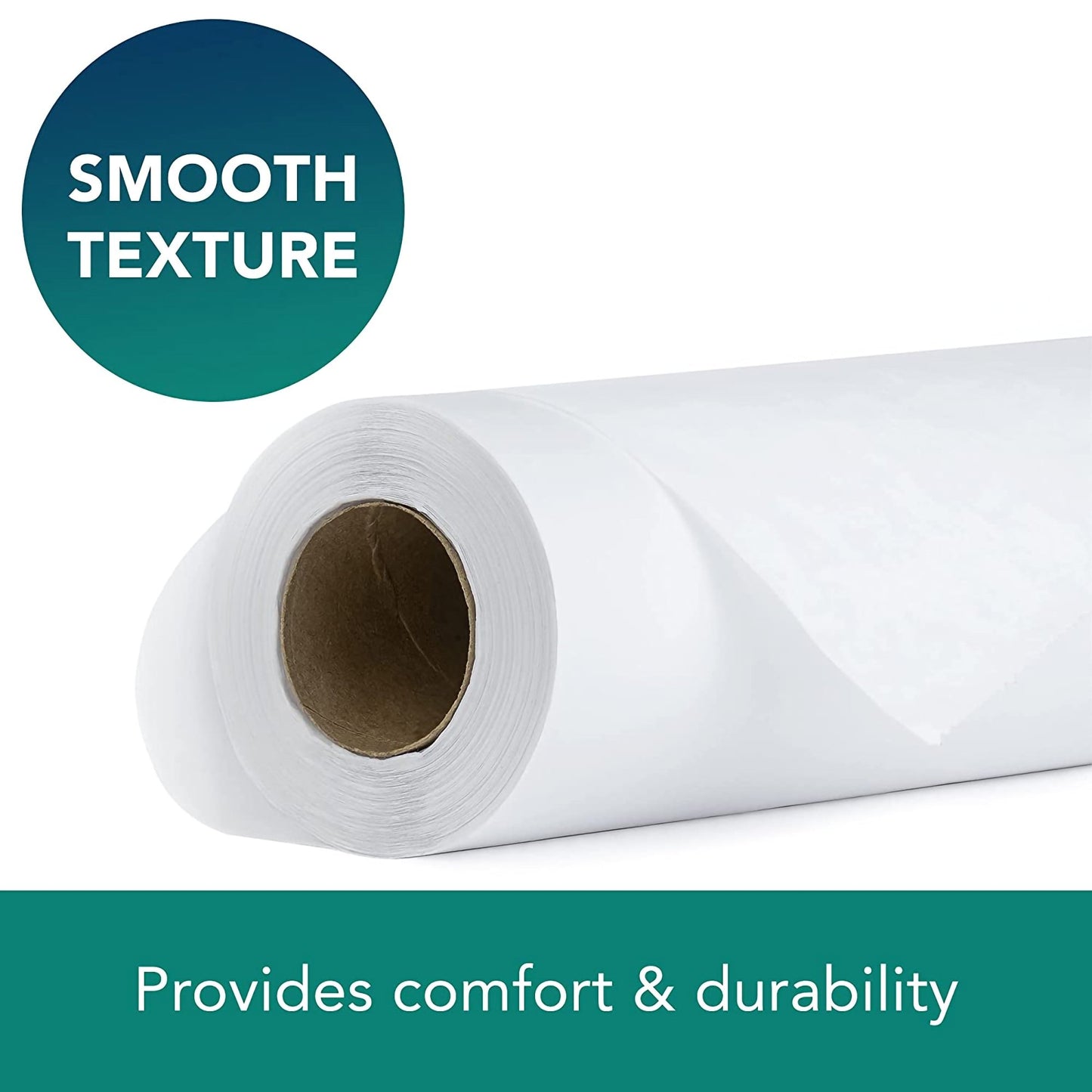 Tidi® Choice Smooth Table Paper, 18 Inch x 225 Foot, White