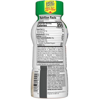 Boost® High Protein Vanilla Complete Nutritional Drink, 8-ounce bottle