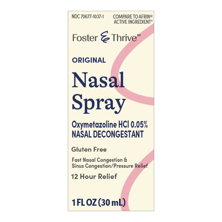 McKesson 70677103701 Foster & Thrive Nasal Spray, 1-ounce bottle