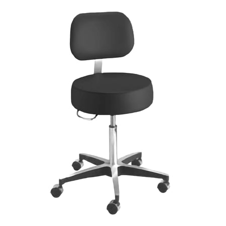 McKesson 81-11001BUS393 Pneumatic Exam Stool with Backrest