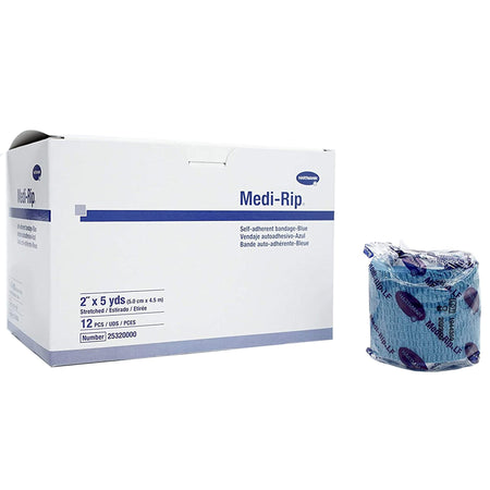 Hartmann 25320000 Medi-Rip Self-adherent Closure Cohesive Bandage, 2 Inch x 5 Yard
