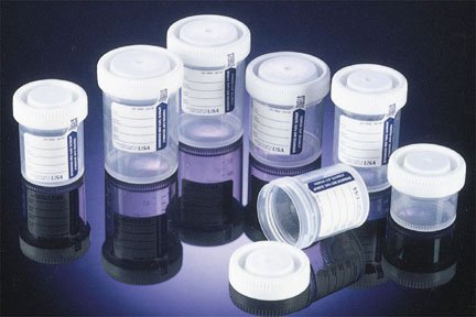 Thermo Scientific 0016 Samco Narrow Mouth Bio-Tite Specimen Container, 90 mL