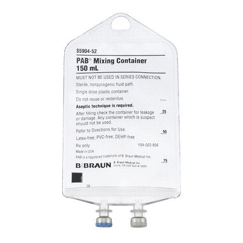 Empty Partial Additive Bag PAB® 150 mL