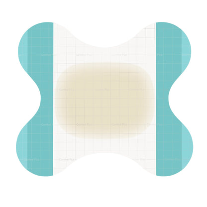 Comfeel® Plus Ulcer Hydrocolloid Dressing, 9 x 11 Centimeter