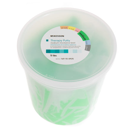 McKesson Therapy Putty, Green, Medium, 5 lbs.
