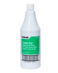 Ecolab® Lemon-Eze® Surface Cleaner, Lemon Scent, 32 oz.