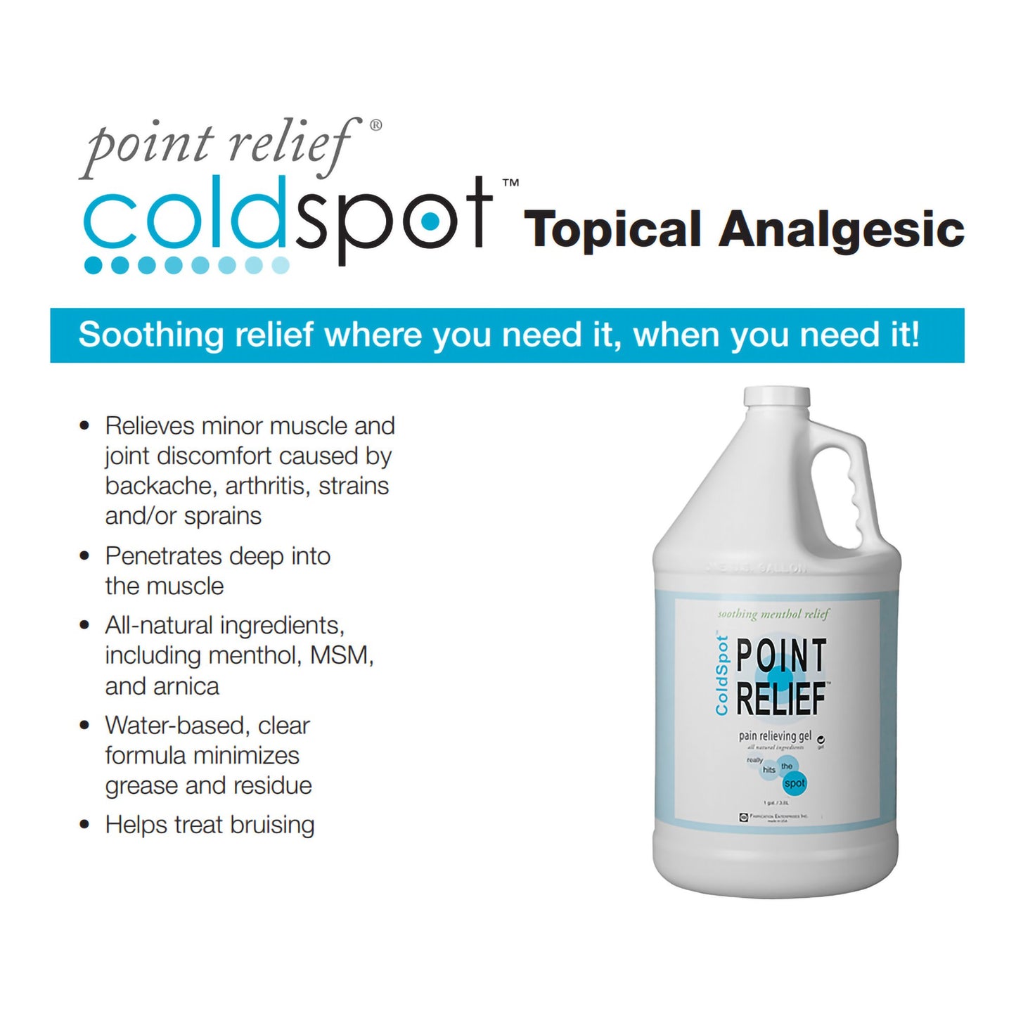 Point Relief™ ColdSpot™ Topical Pain Relief