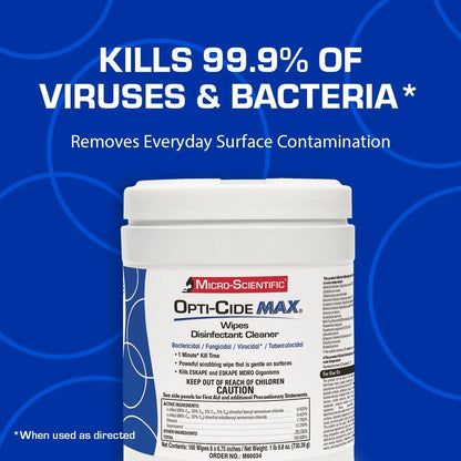 Opti-Cide® Max Surface Disinfectant Cleaner Wipes