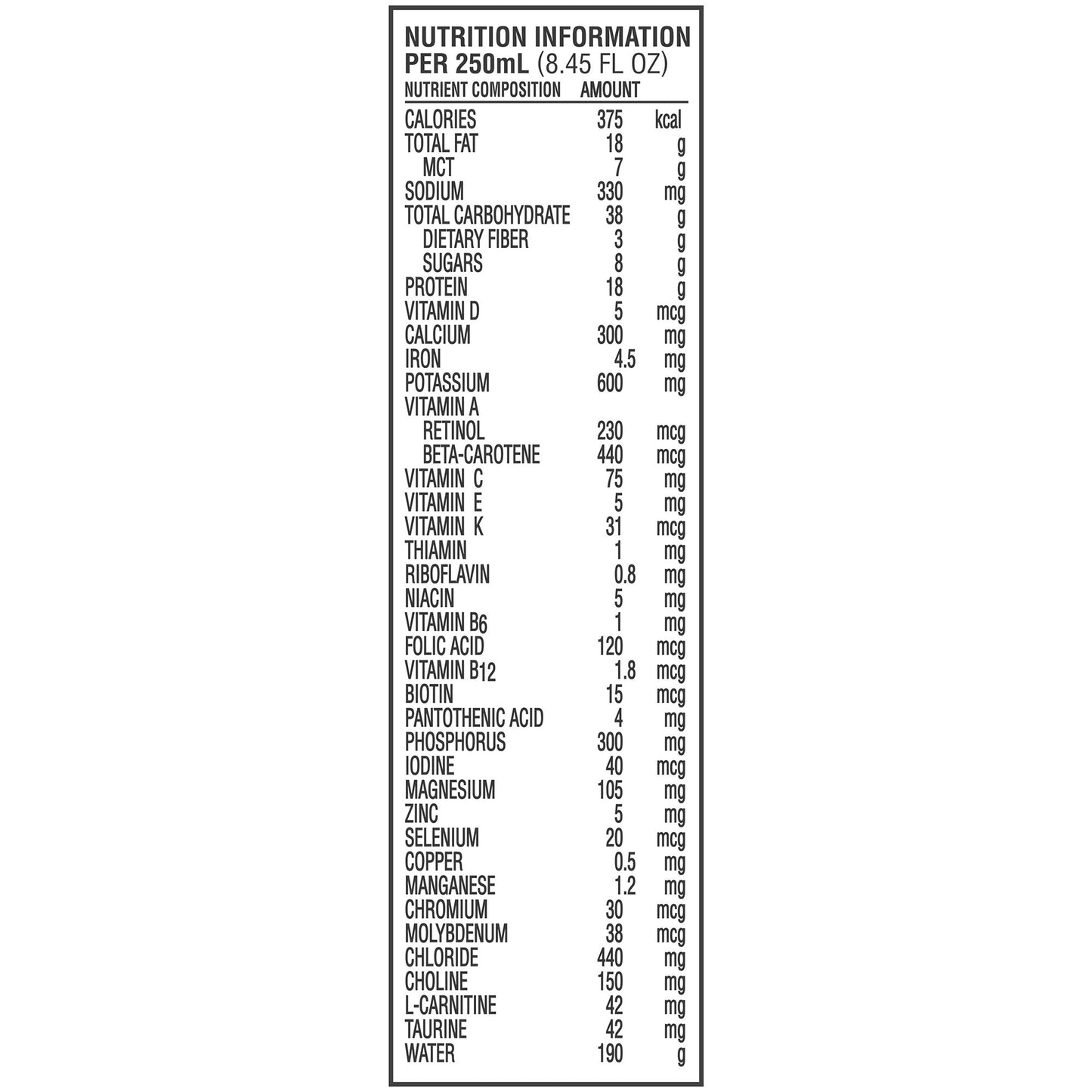 Compleat® Peptide 1.5 Cal Plant-Based Tube Feeding Formula, 8.45-ounce carton