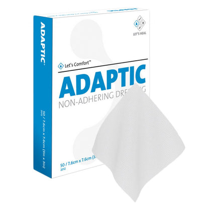 In-stock 3M Adaptic 2012 3x3 petrolatum dressing squares ready for local pickup at Lexicon Medical Supply in Tucson, AZ.