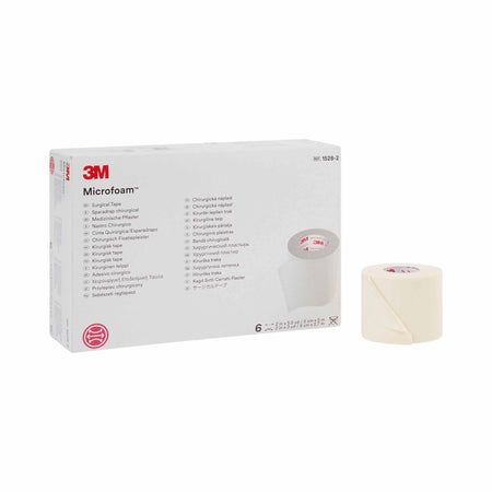 Solventum 1528-2 3M Microfoam Foam / Acrylic Adhesive Medical Tape, 2 Inch x 5-1/2 Yard