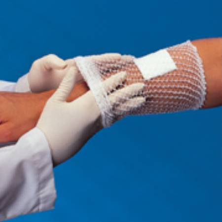 Gentell GL722 Surgilast Elastic Net Retainer Dressing, Size 5, 10 Yard