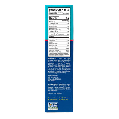Oral Electrolyte Solution Liquid I.V.® Hydration Multiplier® Strawberry Flavor 0.56 oz.