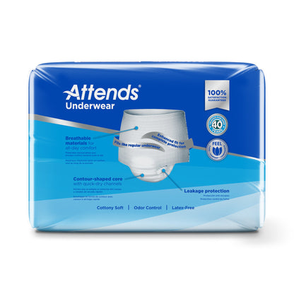 Attends® Maximum Absorbent Underwear, Medium