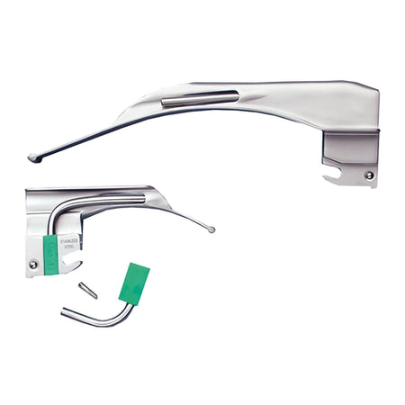 McKesson 4074FMM Laryngoscope Blade Macintosh Type Fiberoptic Light Adult NonSterile