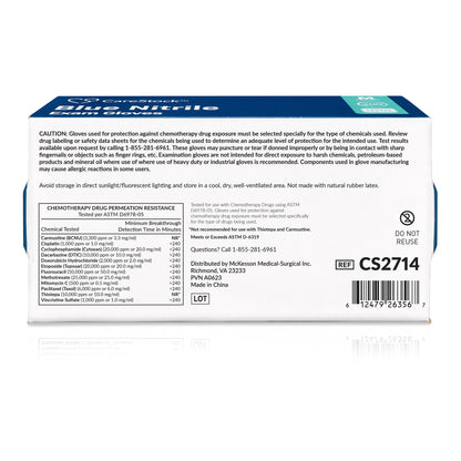 CareStock™ Nitrile Exam Glove, Medium, Blue