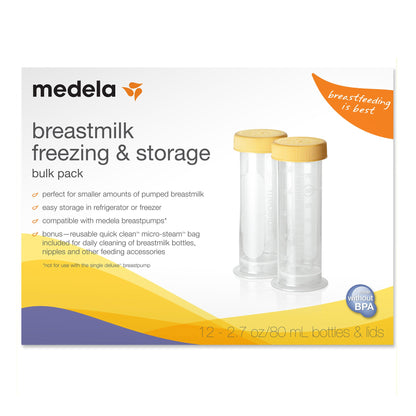 Medela Breast Milk Storage Bottle, 2.7-ounce capacity