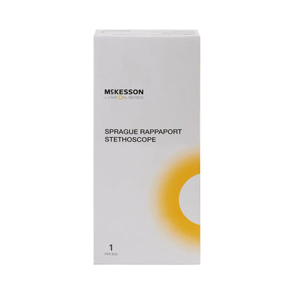 McKesson Lumeon Sprague Rappaport Stethoscope Double Lumen Black 641BKGM