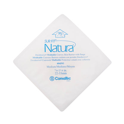 Sur-Fit Natura Extended Wear Ostomy Barrier, 45 mm Flange, .8 – 1.25 Inch Stomas