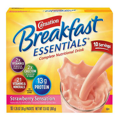 Carnation Breakfast Essentials® Strawberry Nutritional Drink