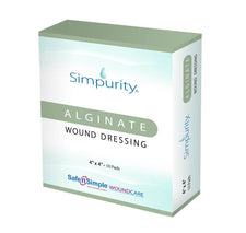 Alginate Dressing Simpurity™ 8 X 8 Inch Square