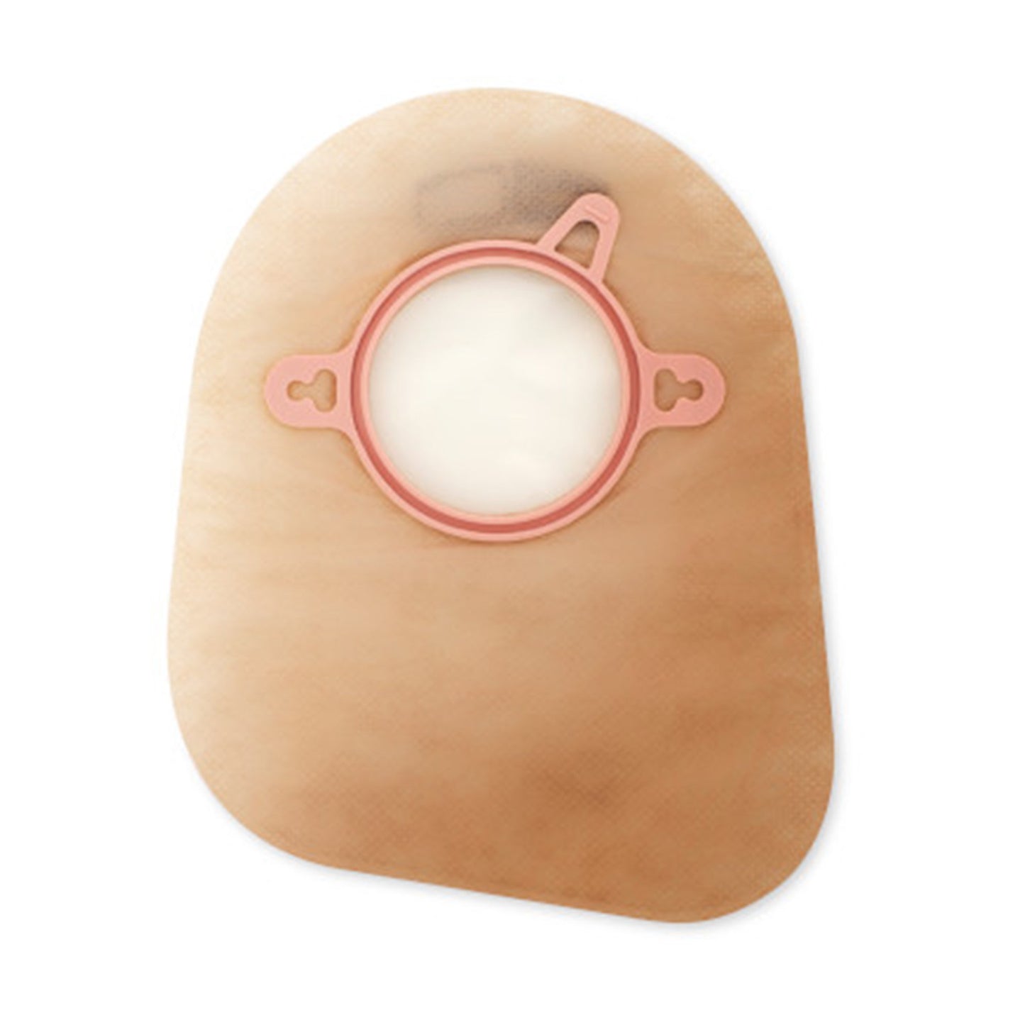 New Image™ 2-Piece Transparent Ostomy Pouch, Pre-cut to Fit 57 mm, Red Match