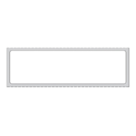PDC® Blank Thermal Label, 3-1/2 x 1 Inch