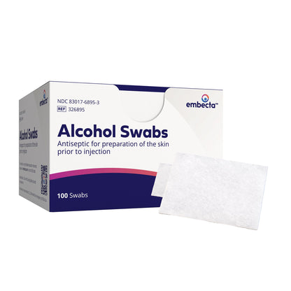 BD™ Alcohol Prep Pads, 3/4 x 1 Inch