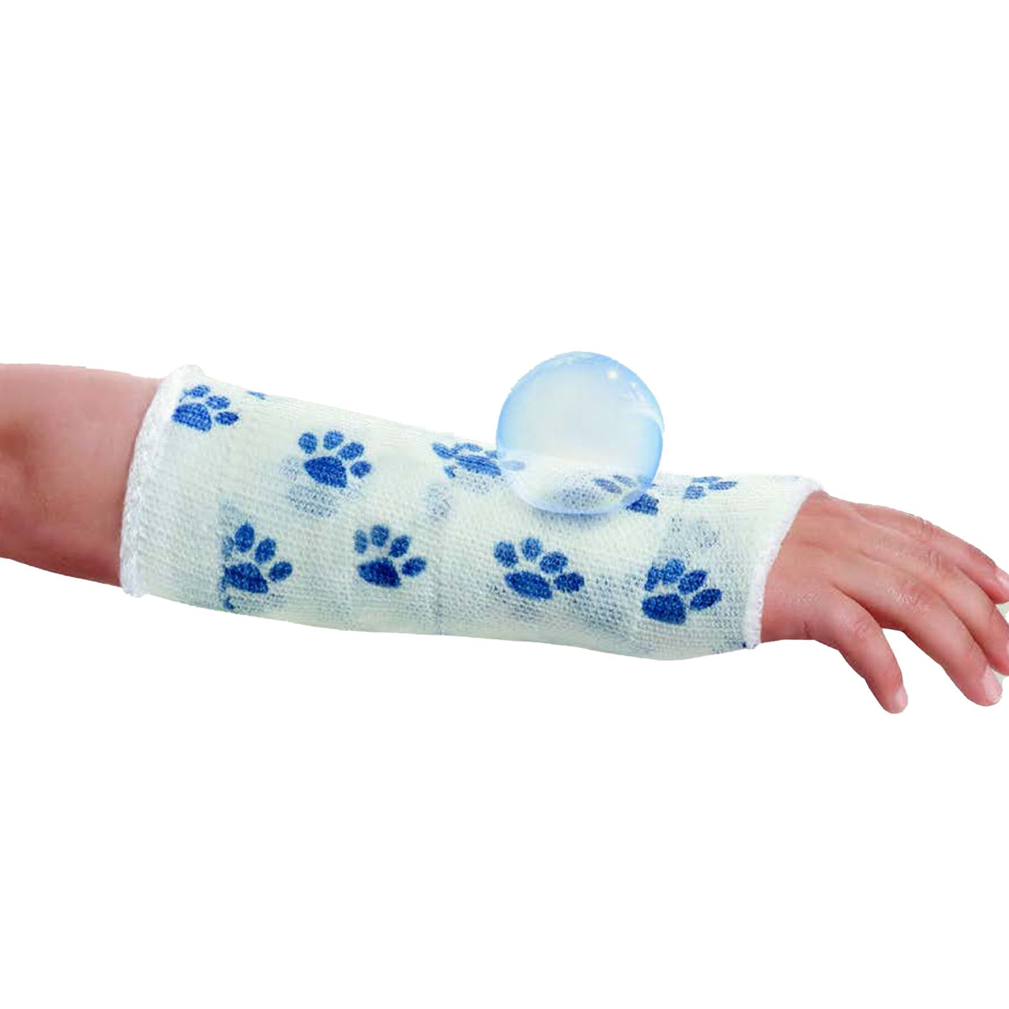 Delta-Cast® Prints Paw Print Cast Tape, 2 Inch x 4 Yard
