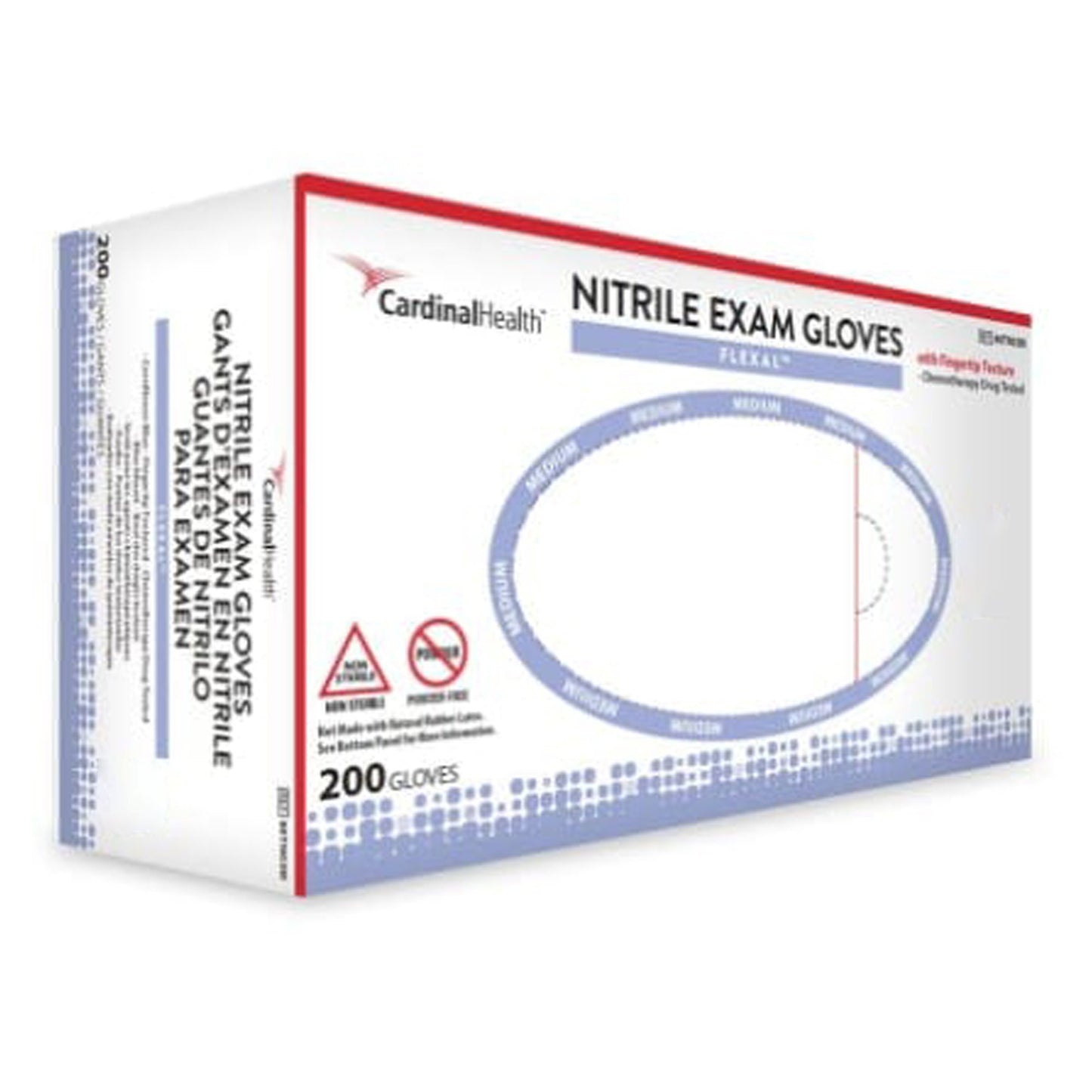 Flexal™ Nitrile Exam Glove, Large, Blue