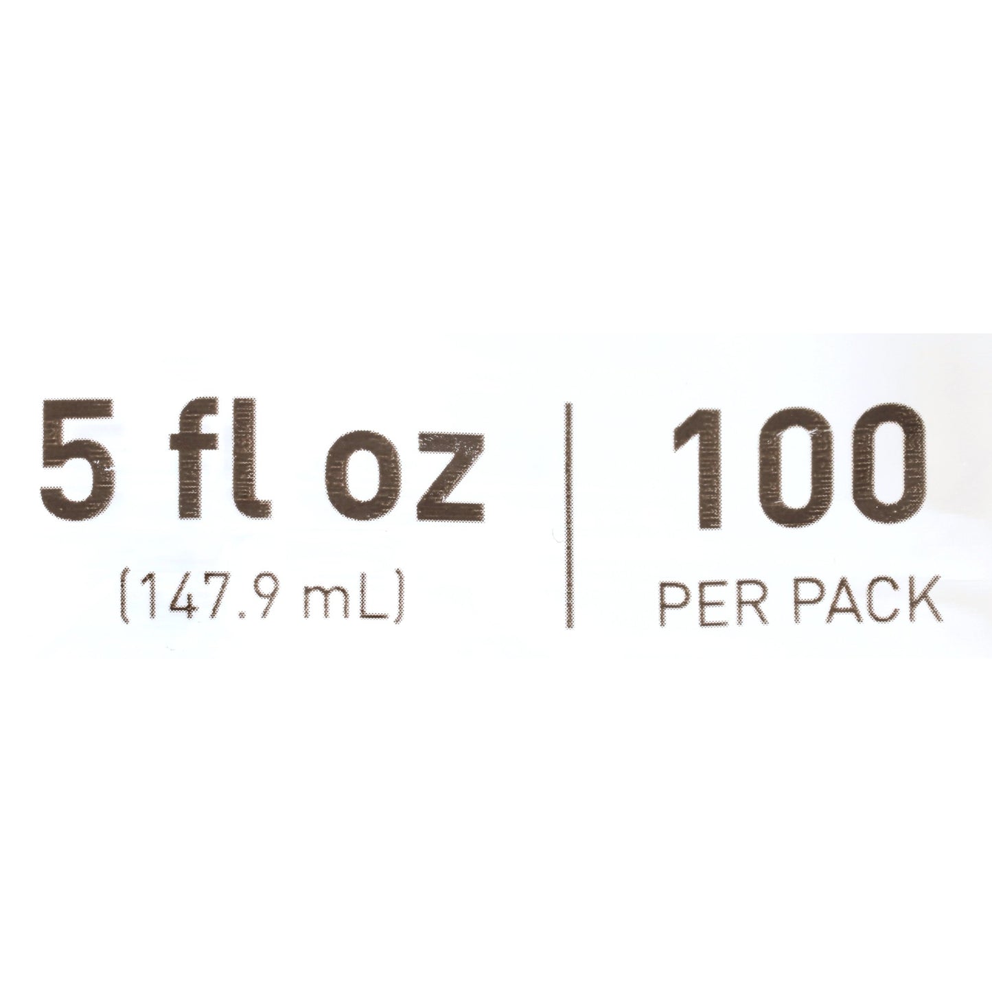 McKesson Polypropylene Drinking Cups, 5 oz, Clear