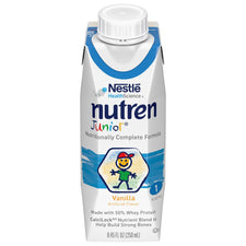 Nutren® Junior Nutritionally Complete Formula, Vanilla, 8.45-ounce Tetra Prisma®