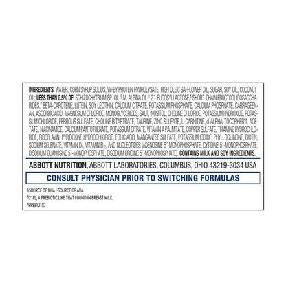 Infant Formula Similac Pro-Total Comfort™ Unflavored 2 oz. Bottle Liquid Iron Lactose Sensitivity