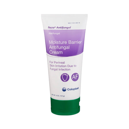 Coloplast 1607 Baza Antifungal Skin Protectant Cream, CHG-Compatible, Scented, 5-ounce tube by Medline product image