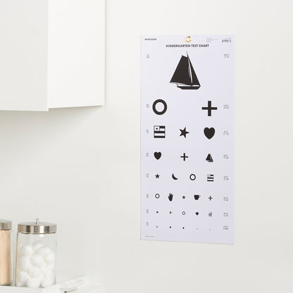 McKesson Preschool Eye Test Chart