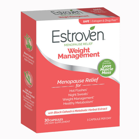 i-Health Inc 92961040225 Estroven Once Daily Menopause Relief Weight Management Capsules