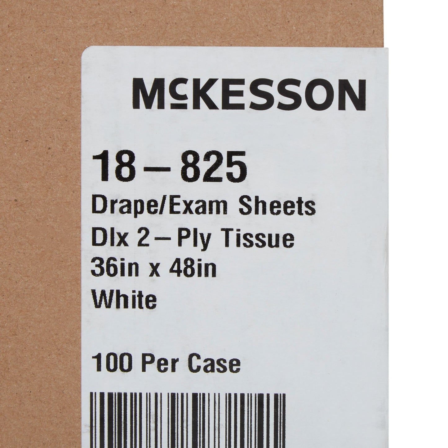 McKesson Nonsterile Physical Exam Drape, 36 x 48 Inch