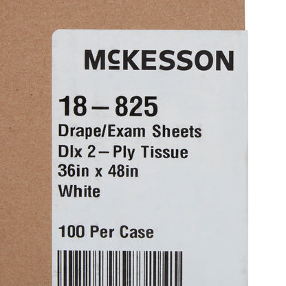 McKesson Nonsterile Physical Exam Drape, 36 x 48 Inch