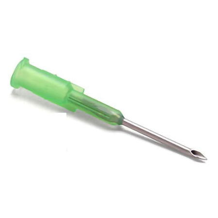 MedSafety Solutions LLC 1086827 Vented Needle TwoFer 16 Gauge Huber Tip