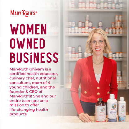 Mary Ruth's™ Liquid Morning Multivitamin, Raspberry Flavor, 30-ounce Bottle