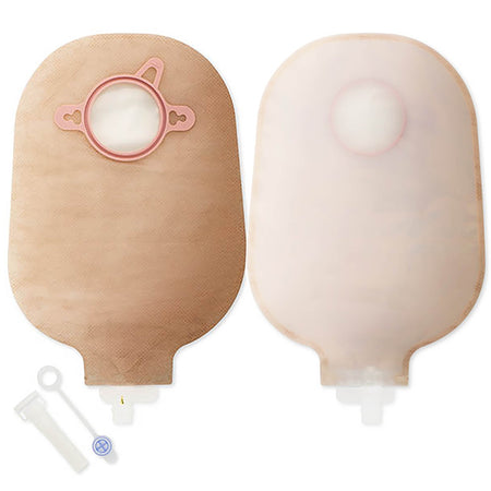 Hollister 18403 New Image Two-Piece Transparent Urostomy Pouch, 57 mm Flange