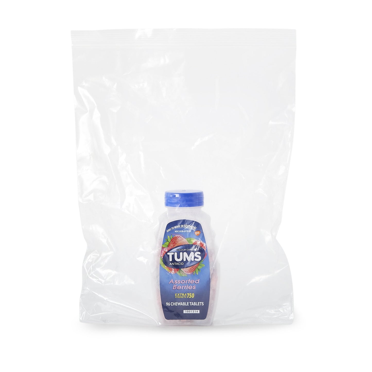 Tums® Extra Strength 750 Antacid Chewable Tablets Assorted Berries