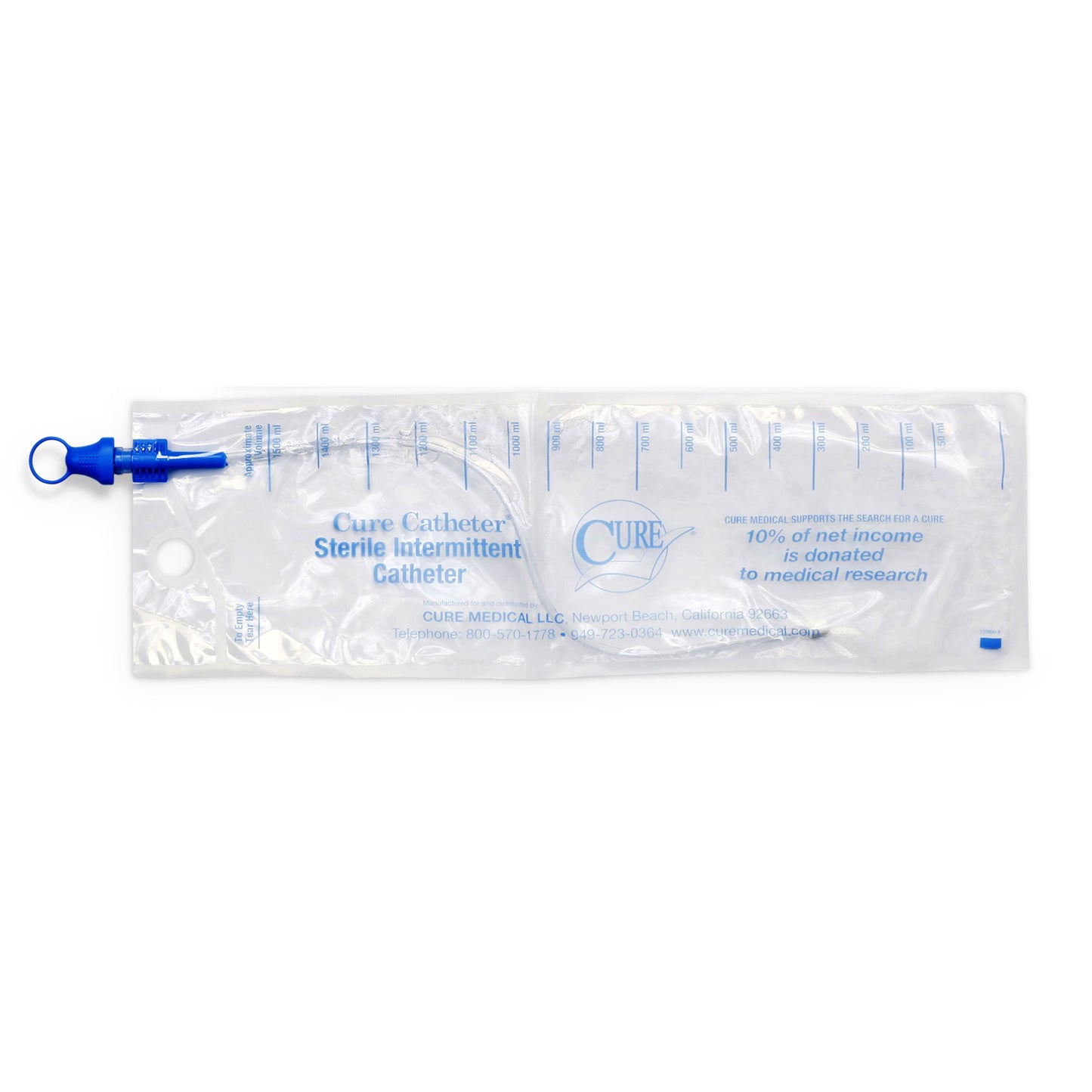 Cure Catheter™ Intermittent Catheter Tray, 12 Fr.