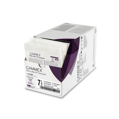 Gammex® Non-Latex PI Textured Polyisoprene Surgical Glove, Size 7.5, White