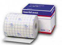 BSN 45555 Cover-Roll Stretch Gauze, 8 Inch x 10 Yard, 7 to 11 Yard Length, White